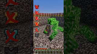 Only Netherite Survives Mutant Creeper 💀🔥 | Minecraft Experiment
