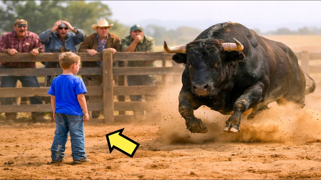 NINGUÉM CONSEGUIA CHEGAR PERTO DO BOI MAIS BRAVO… ATÉ UM GAROTO CALADO FAZER ISSO