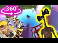 360 Video | Siren Head Roller Coaster VR Experience
