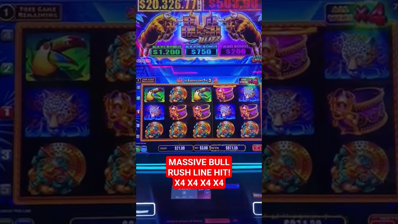 💥 MASSIVE BULL RUSH LINE HIT! X4 X4 X4 X4 💥 