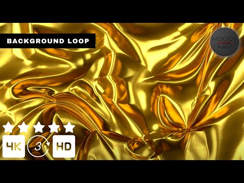 Golden Luxury Animation Background Background Party 3 Hours 4K