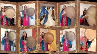 Arezoo Koochakan's L.A. DAF ENSEMBLE & Melieka Fathi performing ROOSARI AABI