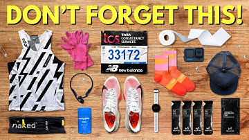 Mijn ULTIEME inpaklijst voor de racedag!