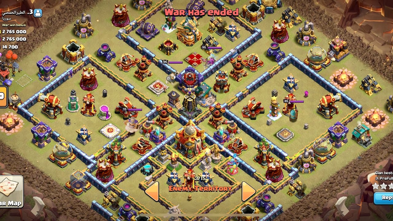 Town Hall 16 vs. Town Hall 15 Army - Epic 3 Stars Attack! | Clash of Clans
