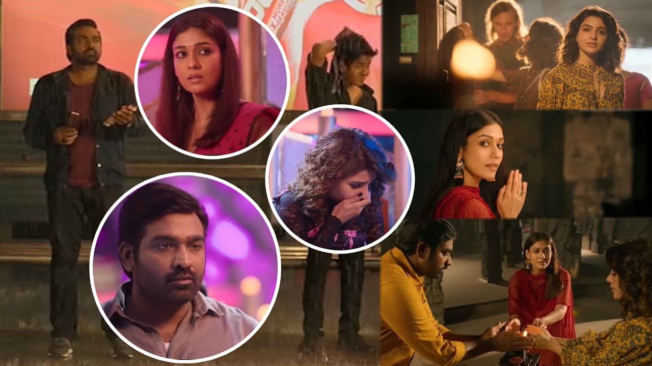 Avarya R Scene Viajy Sethupathy & Samantha & Nayanthara Love Scenes || K R K Movie ...
