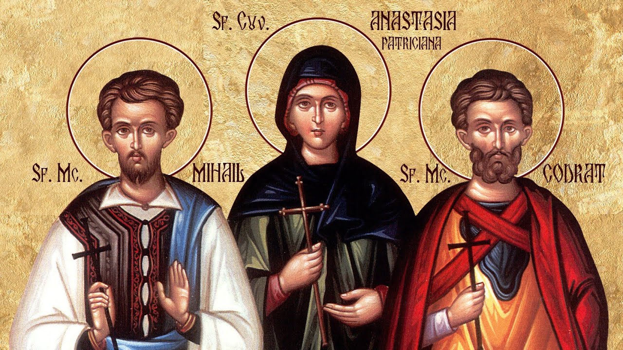 🔴 LIVE 4K: Utrenia, Ceasurile și Vecernia - Sf. Mc. Codrat, Ciprian, Dionisie și cei împreună cu ei