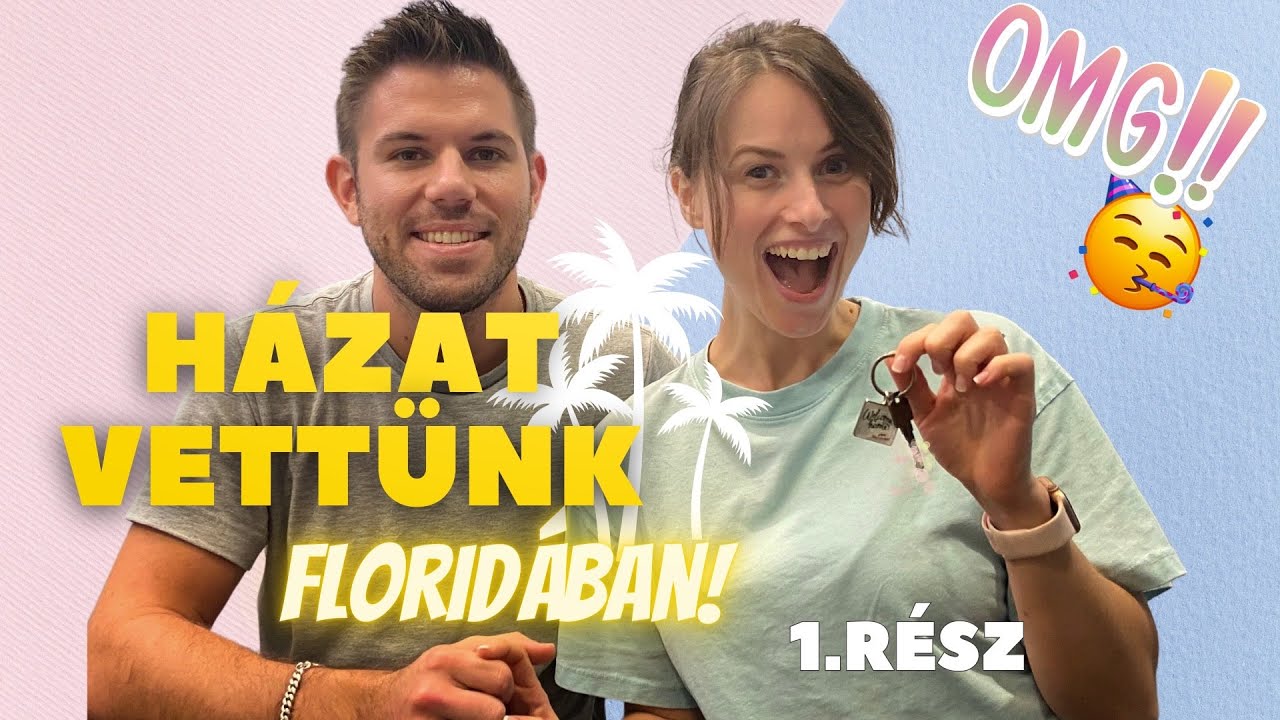 HÁZAT VETTÜNK FLORIDÁBAN!!! - 1. rész | Dora Riman - YouTube
