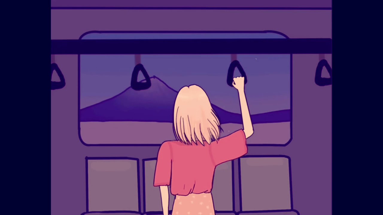 Chilling on the train | relaxing chill beats by SunsetApple