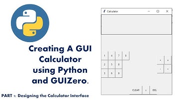 HOW TO Create A Simple GUI Calculator! | PART 1 - DESIGNING THE INTERFACE