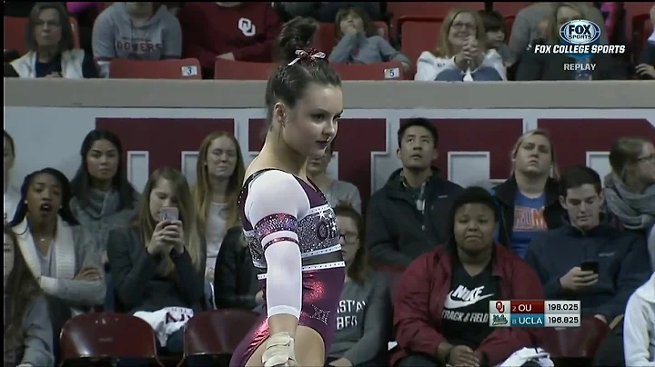 Nicole Turner (Oklahoma) 2017 Floor vs UCLA (Exhib...