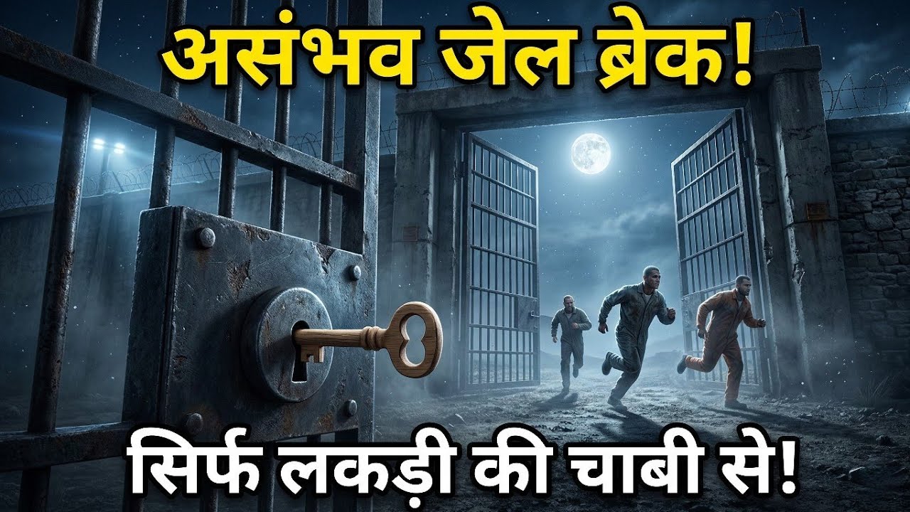 दुनिया हैरान! कैसे एक 'लकड़ी की चाबी' ने तोड़ी दुनिया की सबसे सुरक्षित जेल? 🤔