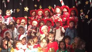 2016 Reception Christmas performance finale