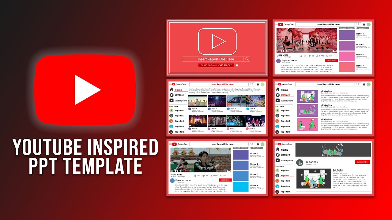 presentation templates youtube