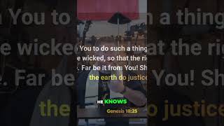 Abraham Challenges God: Divine Justice Debate #shorts