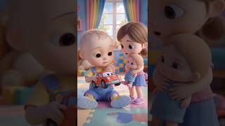 Kids Learn to Share Toys 🤝 | Fun Cartoon Short | #kidslearning #shorts