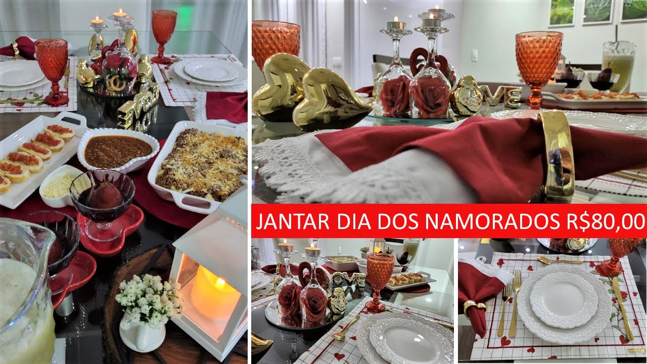 JANTAR COMPLETO DIA DOS NAMORADOS ATÉ R$80 - DESAFIO |  Simone Saldanha