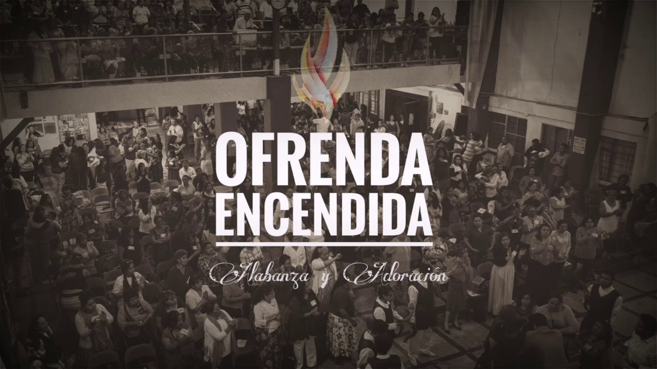 Columna de fuego - ofrenda encendida