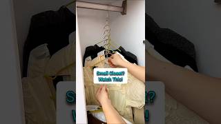 Small Closet? Watch This 🤩! #closethacks #cutefinds #amazonfinds #shorts $