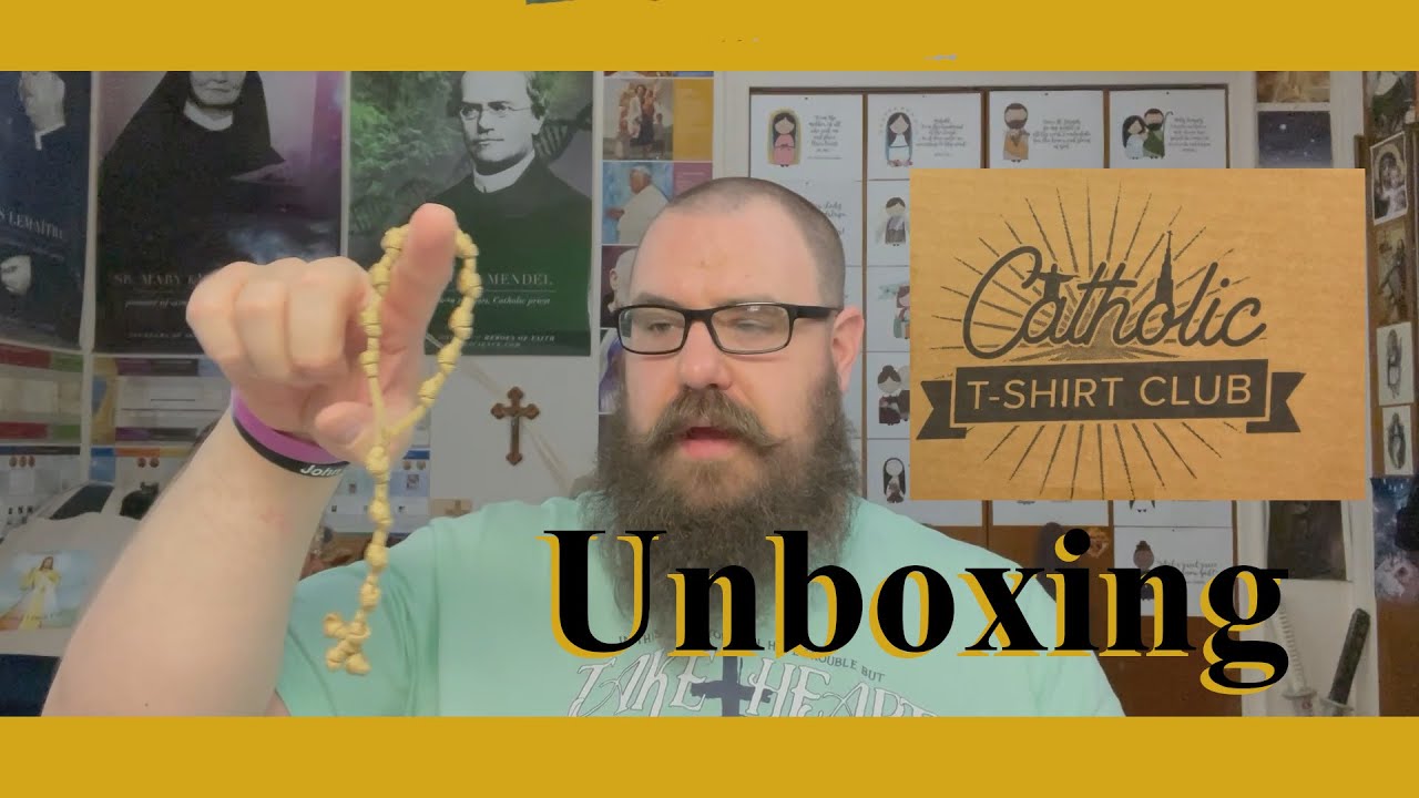 Catholic T-Shirt Club Unboxing: The Light of Men