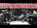 HOW TO CLEAN YOUR ENGINE - NO WATER NO SCRUBBING