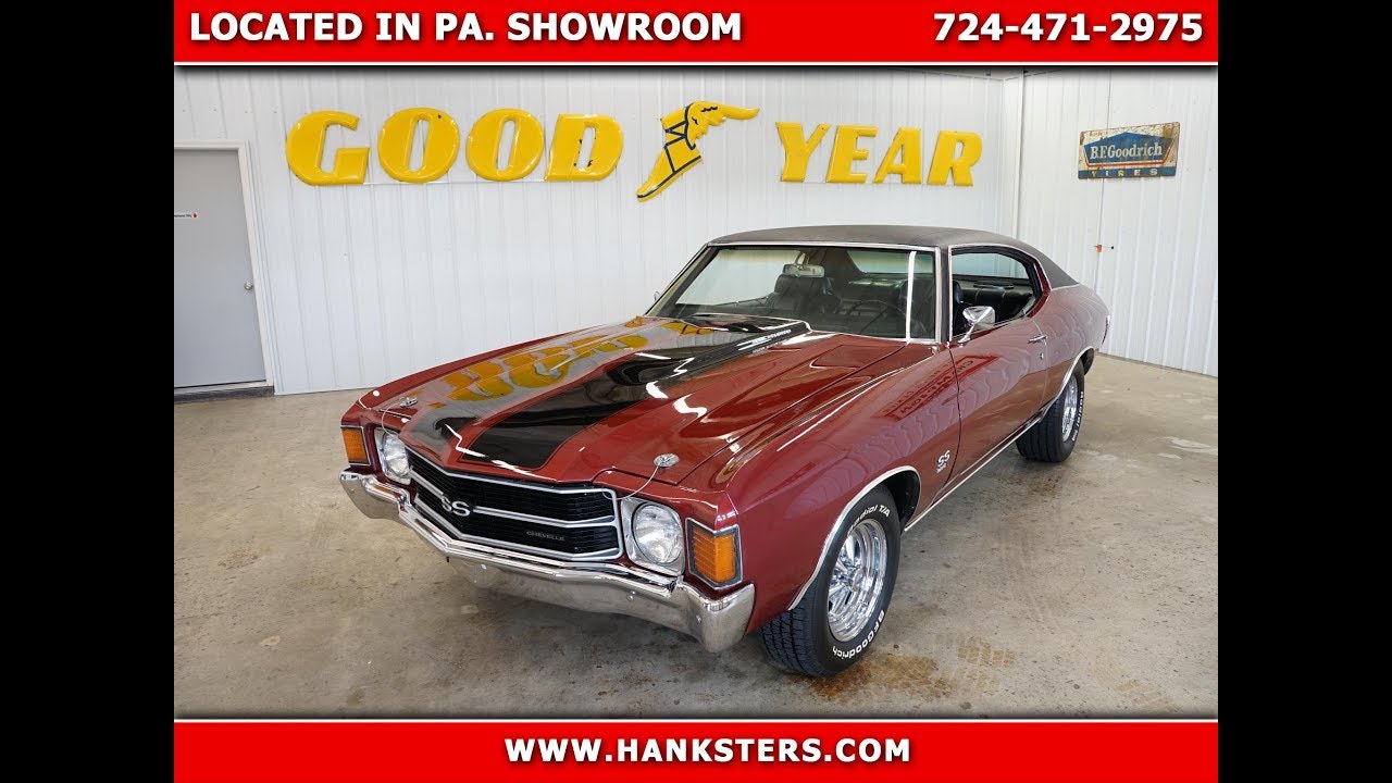 1972 CHEVROLET CHEVELLE SS STYLE street rods to go