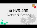 【Tutorial】"HVS-490" Video Switcher｜Network Setting