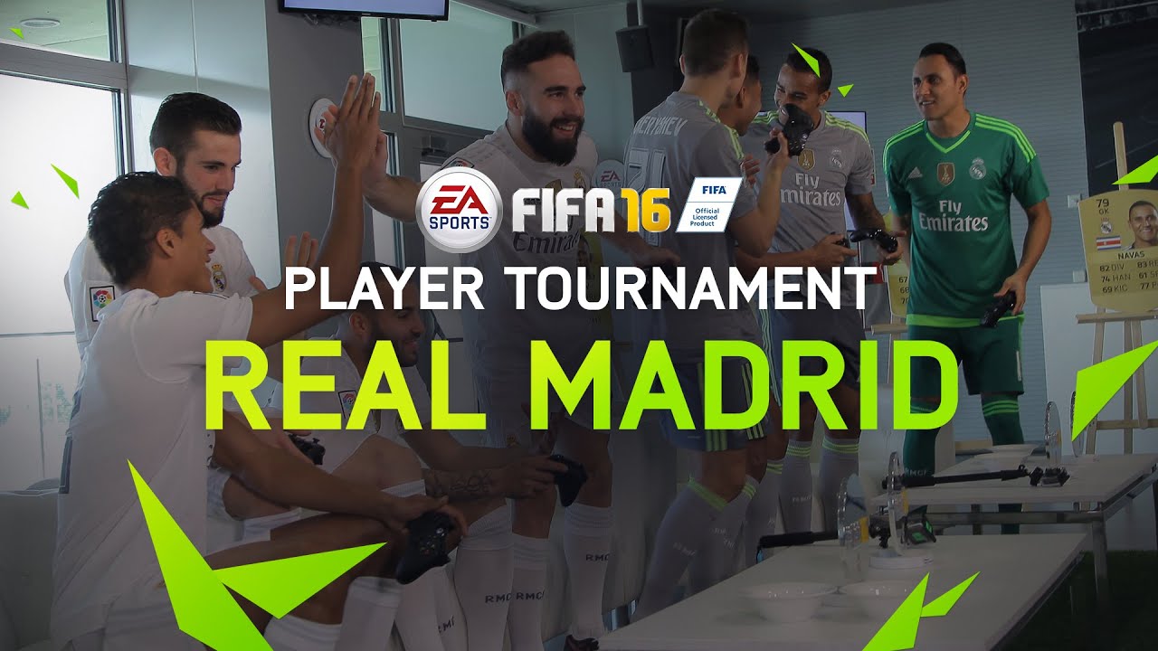 FIFA 16 - Real Madrid CF Player Tournament - Varane, Jese, Carvajal, Cheryshev, Danilo, Casemiro