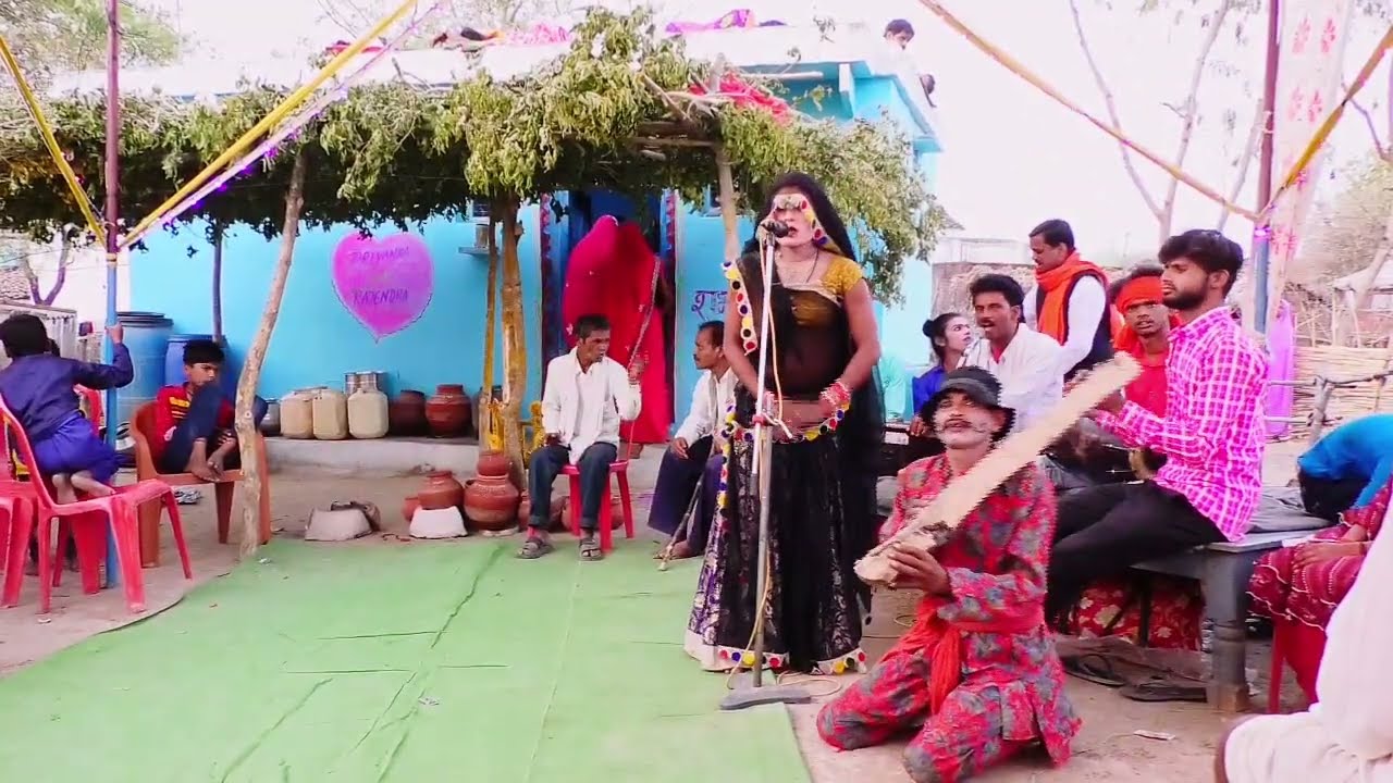 डांसर छोटे ने मचा दी धूम मजा आ गया देखे कितना अच्छा तमूरा-भजनbundeli ravla