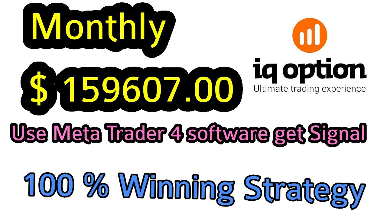 Iq Option And Forex Trading Winning 100 Strategy Binary Option - 