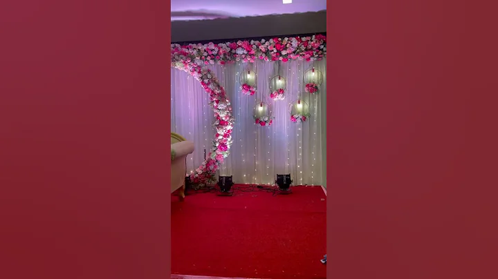Budget Friendly Wedding Decoration | #budgetwedding #weddingdecor #wedding #weddingshorts #ytshorts
