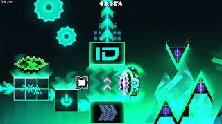 "ID" by ivyteal & Ferdefunky 100% (Medium Demon 10*, 3/3 Coins)