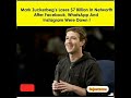 Mark Zuckerberg's Loses $7 Billion after Facebook, WhatsApp, &amp; Instagram were Down 🙄