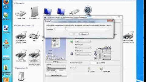 printing setup on desktops to Toshiba