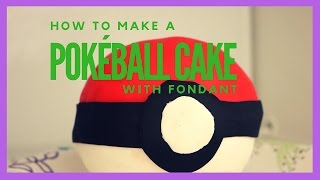 How To Make A Pokéball Cake Hottsamnbakes
