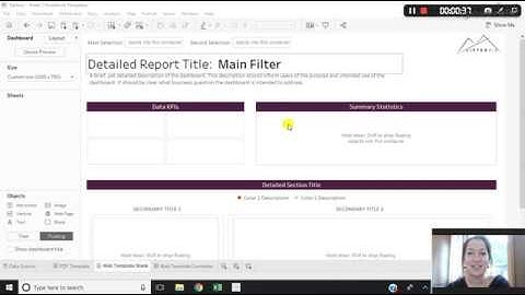 Tableau Tutorial Tuesday (Week 2): How-to build dashboard templates