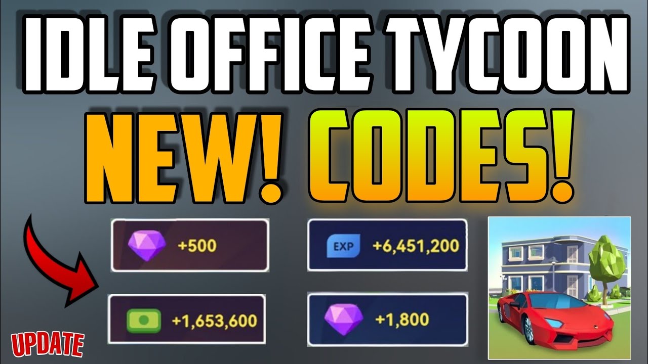 Коды idle office tycoon 2024 на деньги