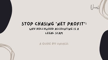 Hollywood Accounting EXPOSED: Why Your $20 Million Film Pays You $0 (The Net Profit Lie)