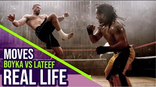 Aprende A Hacer Los Movimientos De Lateef Crowder Vs Yuri Boyka