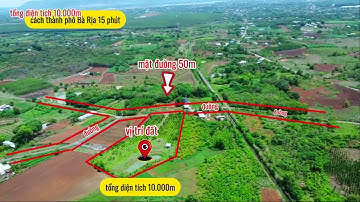 Đất Đá Bạc Châu Đức HCM view hồ Đá Bàng