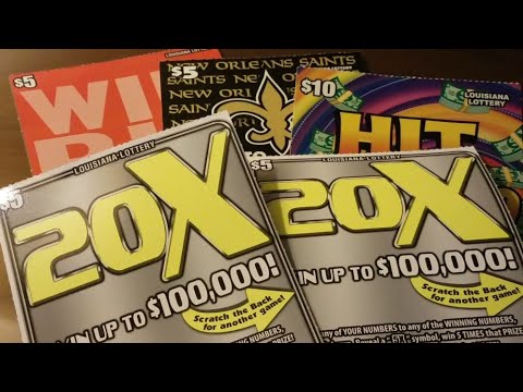 The streak continues!! LOUISIANA LOTTERY SCRATCH OFF TICKETS!! - YouTube