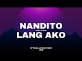 NANDITO LANG AKO - BLK BOX SESSIONS [ OFFICIAL LYRICS VIDEO ]