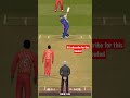 clean bowled india vs Zimbabwe match #indvszim #worldcup2022 #realcricket22 #shorts #indiancricket