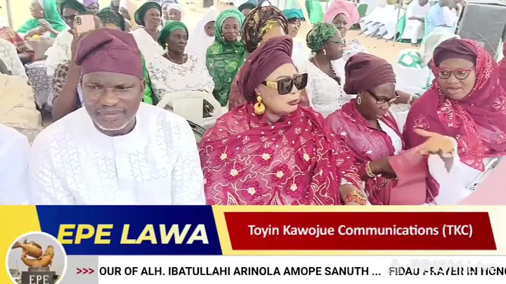 SANUTH/ALIMI FAMILY HOLDS FIDAU PRAYER IN HONOUR OF ALH. AMOPE SANUTH