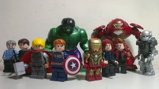LEGO custom The Avengers : Age of Ultron mininfigures showcase
