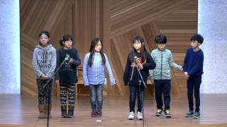 141221 5 화전중앙교회 유초등부 성탄발표회