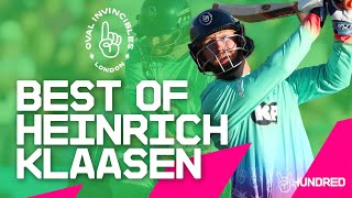 Brilliance With The Bat! | Best of Heinrich Klaasen in The Hundred 2023