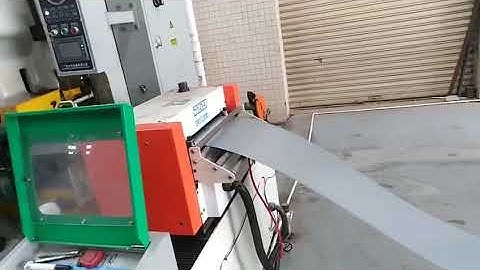 ZigZag Servo Feeder for circle cutting line