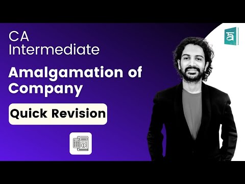AS 14 | Amalgamation of Company | Quick Revision | CA Inter | English | CA Sandesh