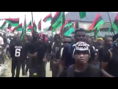 Biafra Aba Ariara Protest Youtube