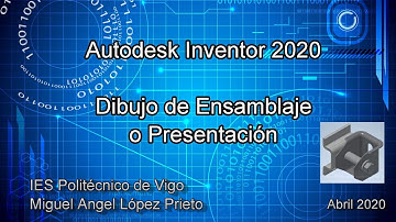 Dibujos de ensamblaje o presentación